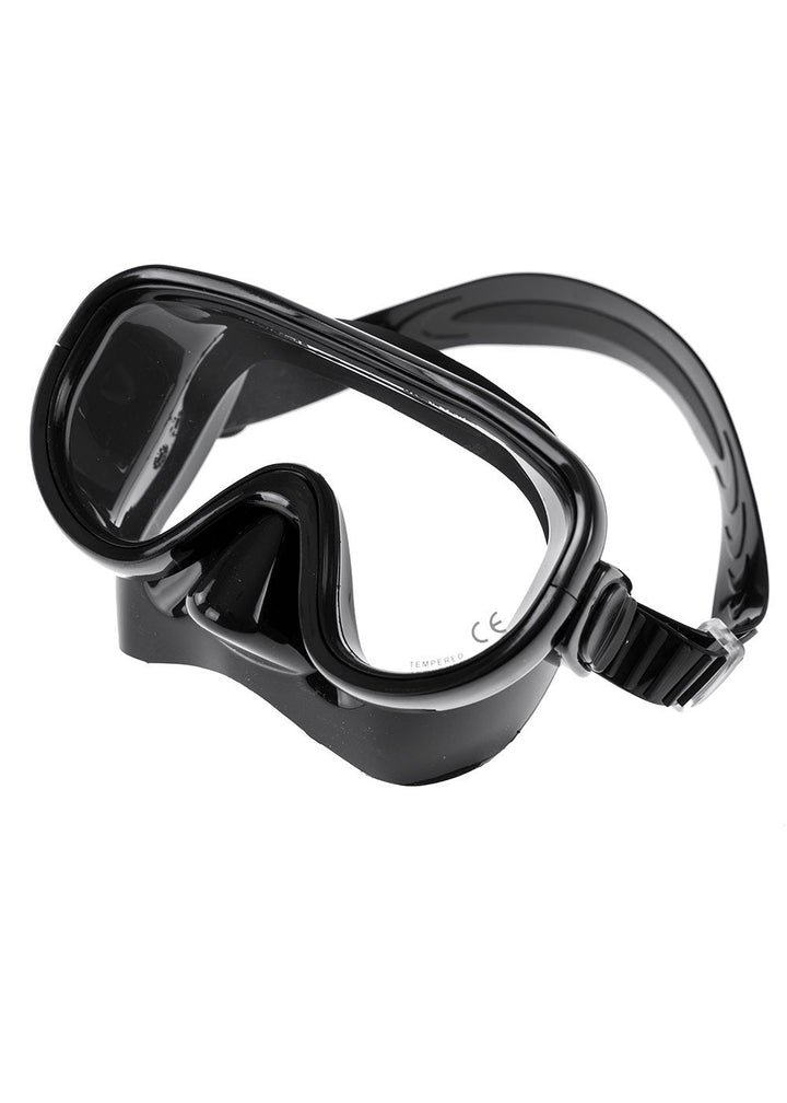 Tusa Reef Tourer Adult Mask and Snorkel Set Black