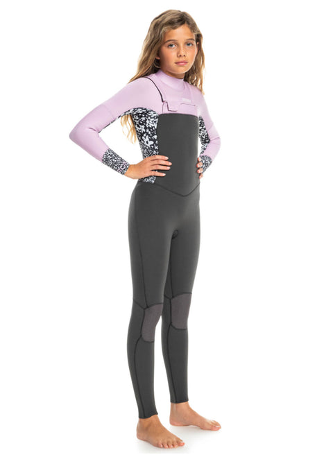 Roxy Girls Swell Series 3/2mm Back Zip Steamer Wetsuit