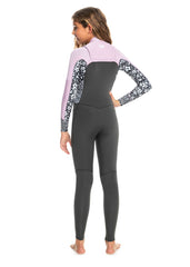 Roxy Girls Swell Series 3/2mm Back Zip Steamer Wetsuit