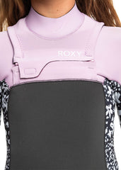 Roxy Girls Swell Series 3/2mm Back Zip Steamer Wetsuit