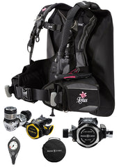 Aqua Lung Womens Lotus & Legend Elite Scuba Diving Pack - Yoke