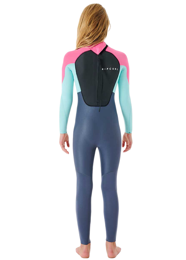 Rip Curl Youth Omega 3/2mm E-Stitch Back Zip Steamer Wetsuit