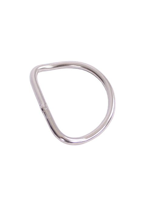 Ocean Pro D Ring Stainless Steel 50mm Bent