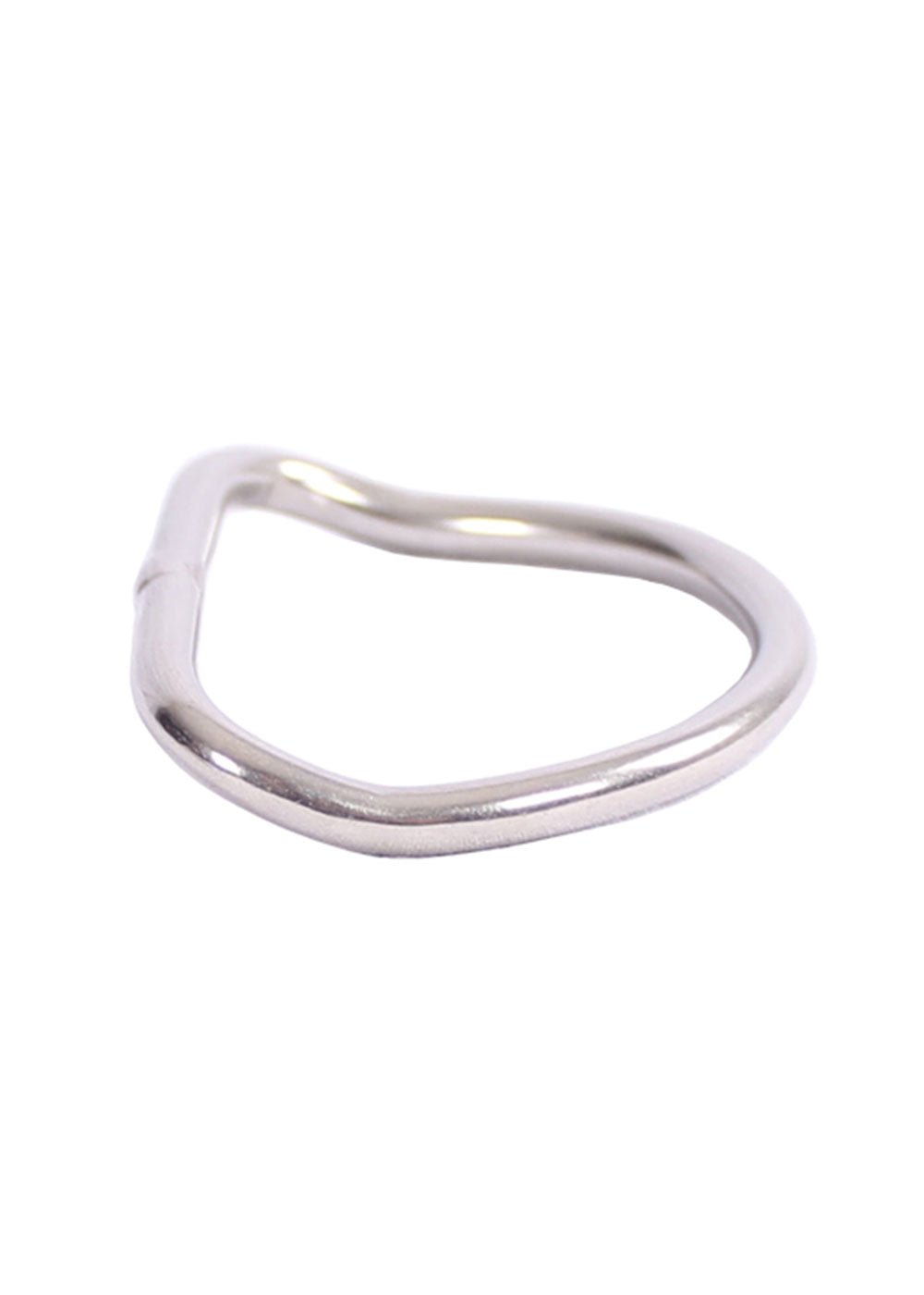 Ocean Pro D Ring Stainless Steel 50mm Bent