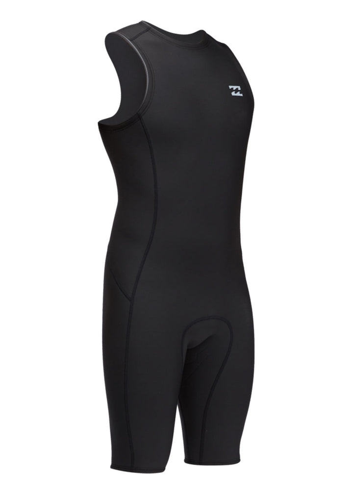 Billabong Mens Absolute 2/2mm Zipperless Short John Wetsuit