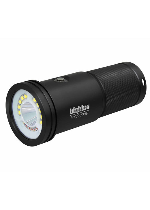 BigBlue VTL9000P Lumen Combination Beam Waterproof Video Light/Dive Torch