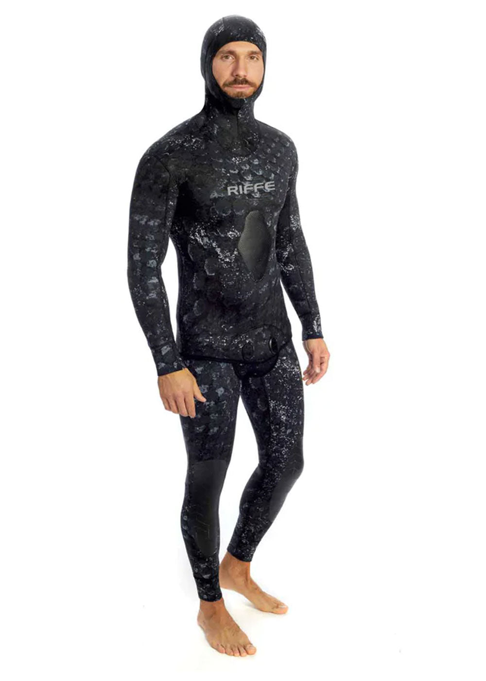 Riffe Mens Vortex 5mm Open Cell 2 Piece Wetsuit - Adreno - Ocean Outfitters