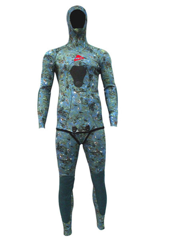 Ocean Hunter Mens Cell 3.5mm Open Cell 2 Piece Wetsuit - Adreno - Ocean  Outfitters