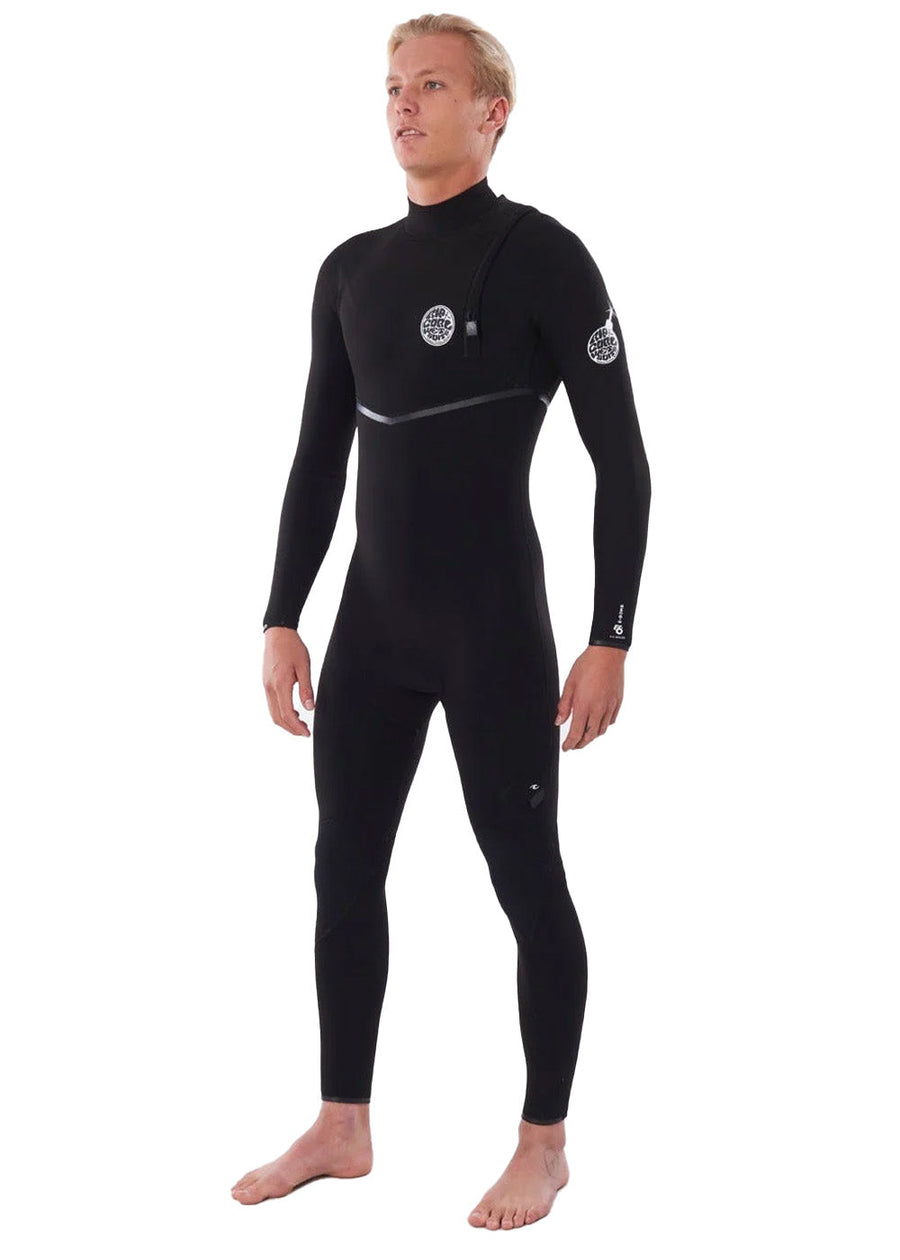 Rip Curl Mens E-Bomb 4/3mm Zipperless GBS Steamer Wetsuit