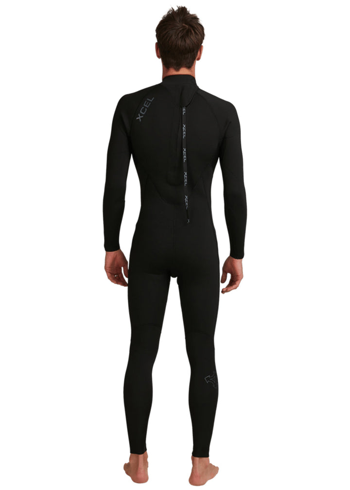 Xcel Mens Axis 4/3mm Back Zip Steamer Wetsuit