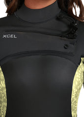 Xcel Womens Axis X 3/2mm Chest Zip Steamer Wetsuit
