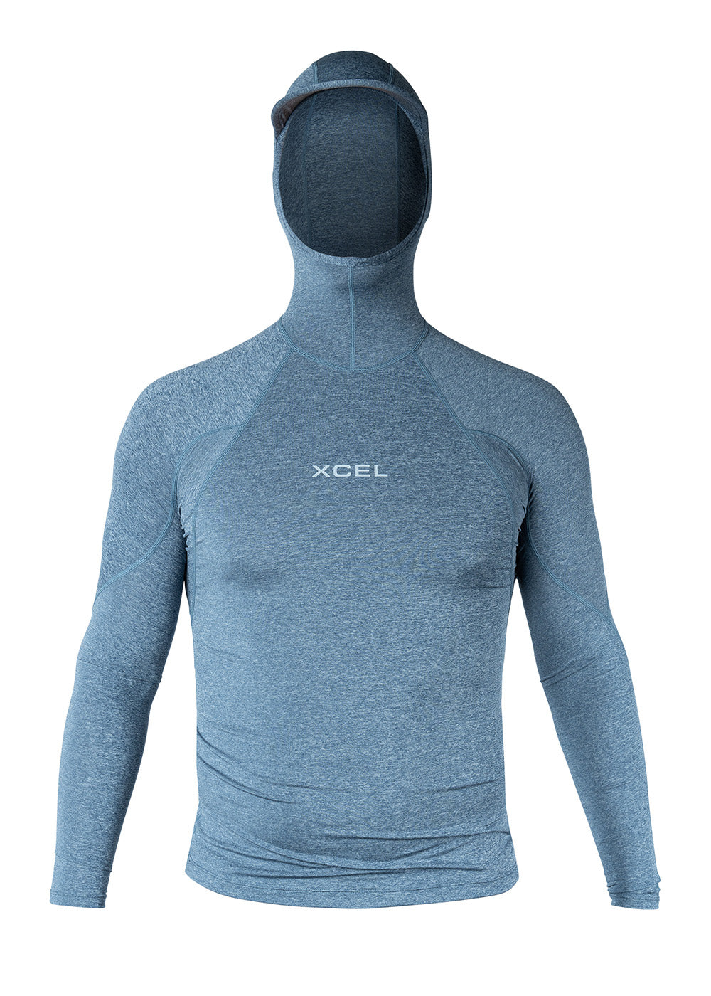 Xcel Mens UV LS Lycra Hooded Rashie