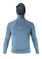 Xcel Mens UV LS Lycra Hooded Rashie