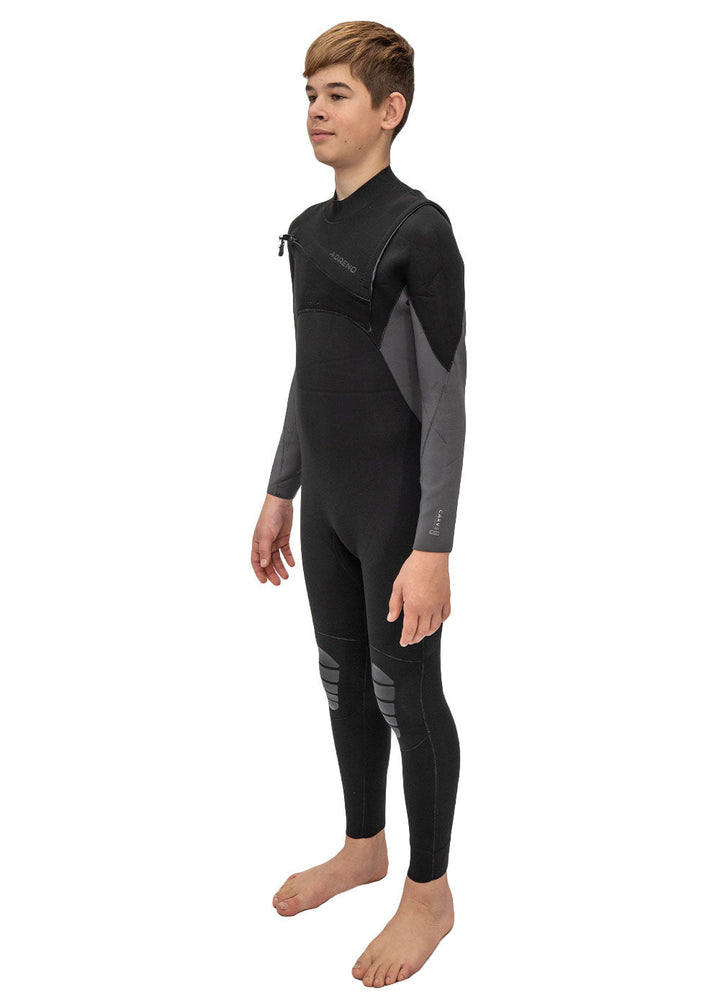 Adreno Youth Carve 3/2mm Chest Zip Steamer Wetsuit