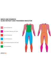 ZONE3 Mens Glide Openwater Triathlon Wetsuit