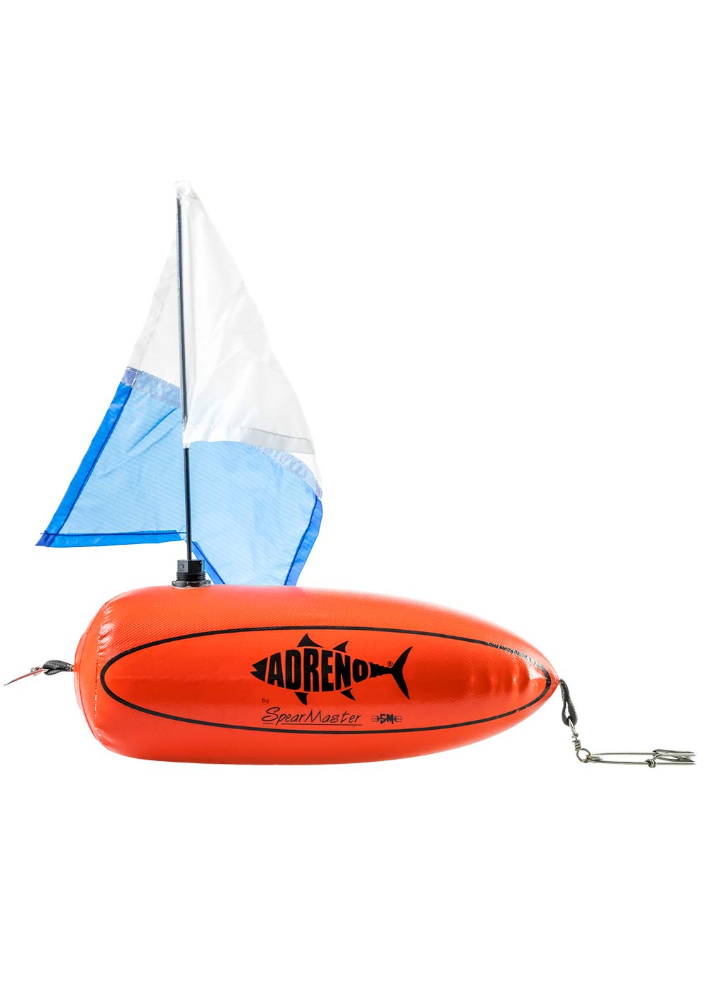 adreno bullet spearfishing float with flag