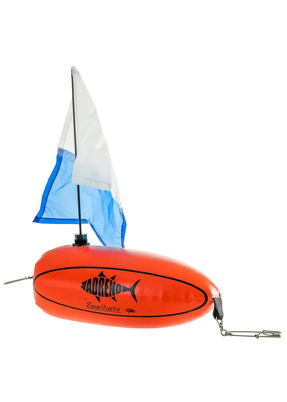 adreno bullet spearfishing float with flag