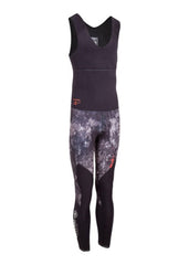 beuchat mens trigoblack 5mm open cell long john 616521 adreno 1