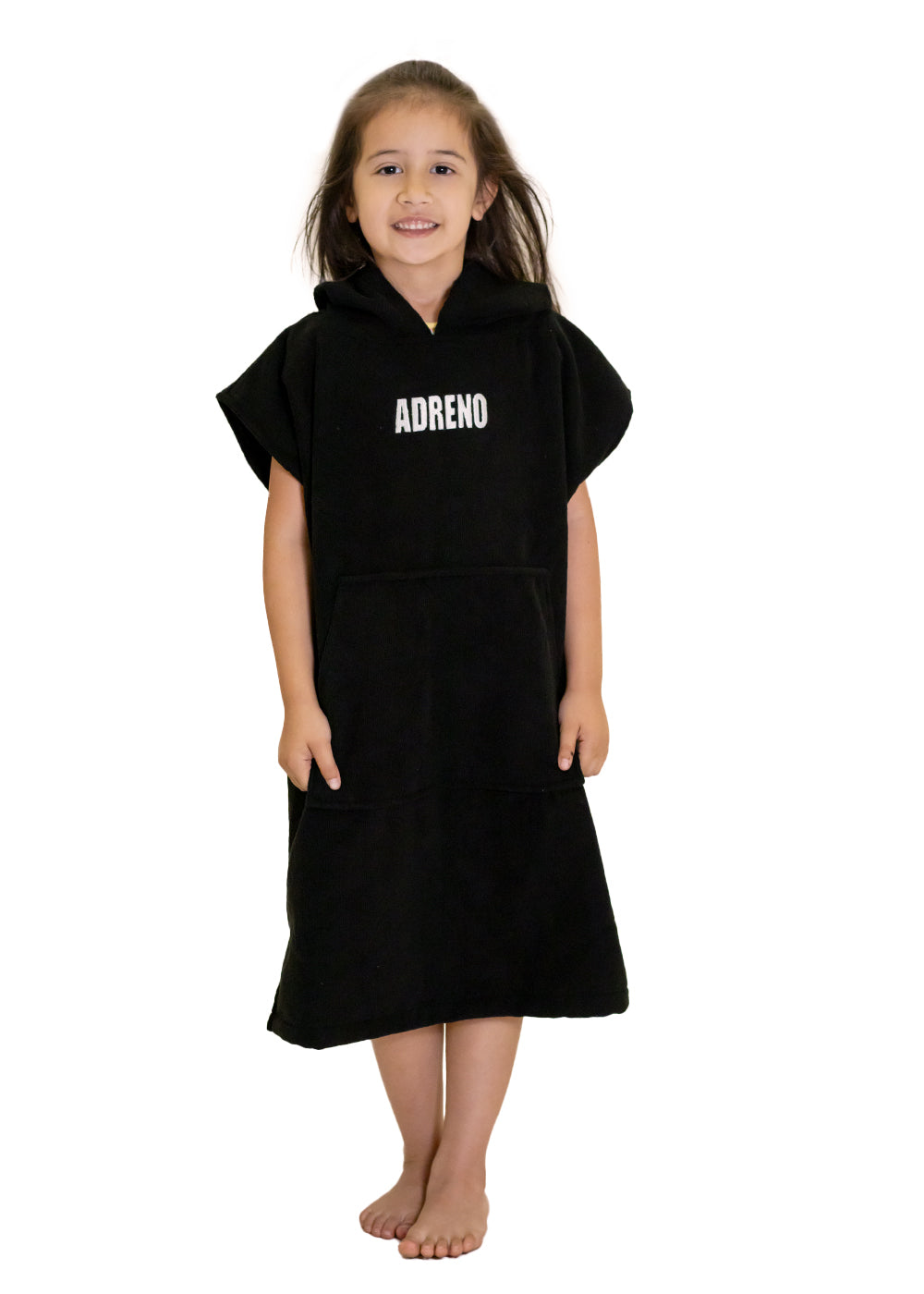 Adreno Youth Hooded Towel - Block Logo