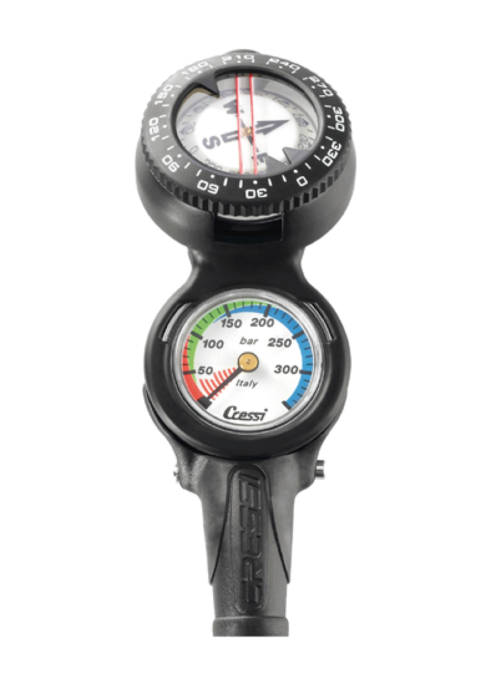 Cressi Console CP2 Compass + Pressure Gauge Metric (BAR)