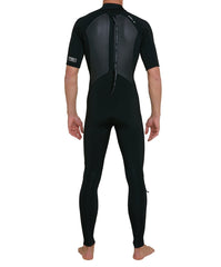 O'Neill Mens Defender 2mm Short Sleeve Back Zip Steamer Wetsuit