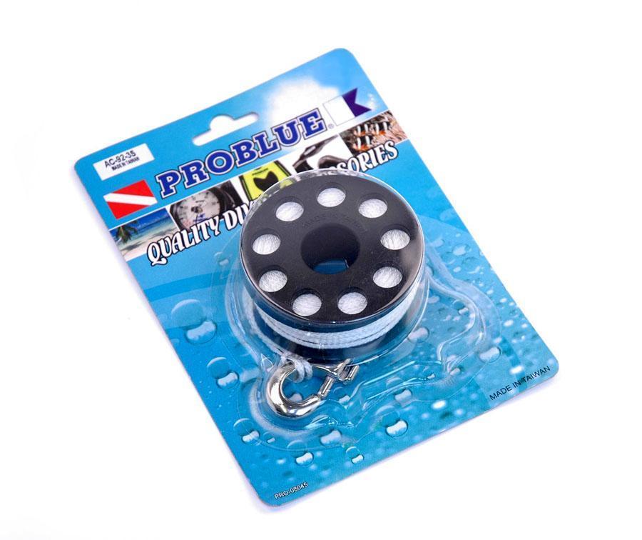 Problue 20m Finger Spool Line with Brass Clip
