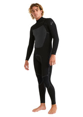 Quiksilver Mens Marathon Sess 4/3mm CZ Steamer Wetsuit