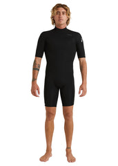 Quiksilver Mens Everyday Sessions 2/2mm Short Sleeve Back Zip Spring Suit