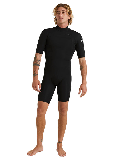 Quiksilver Mens Everyday Sessions 2/2mm Short Sleeve Back Zip Spring Suit