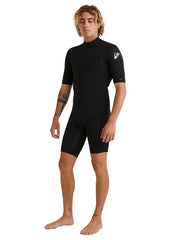 Quiksilver Mens Everyday Sessions 2/2mm Short Sleeve Back Zip Spring Suit