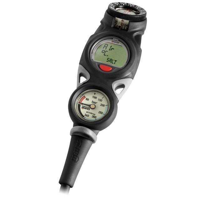 Mares Mission Puck 3 Dive Computer With Pressure Gauge &amp; Compass