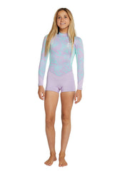 ONeill Girls Bahia 2mm Back Zip Long Sleeve Mid Spring Suit Wetsuit