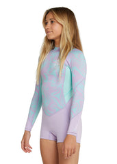 ONeill Girls Bahia 2mm Back Zip Long Sleeve Mid Spring Suit Wetsuit
