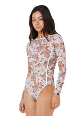 Rip Curl Womens Aloha State LS Lycra Full Piece Swimsuit