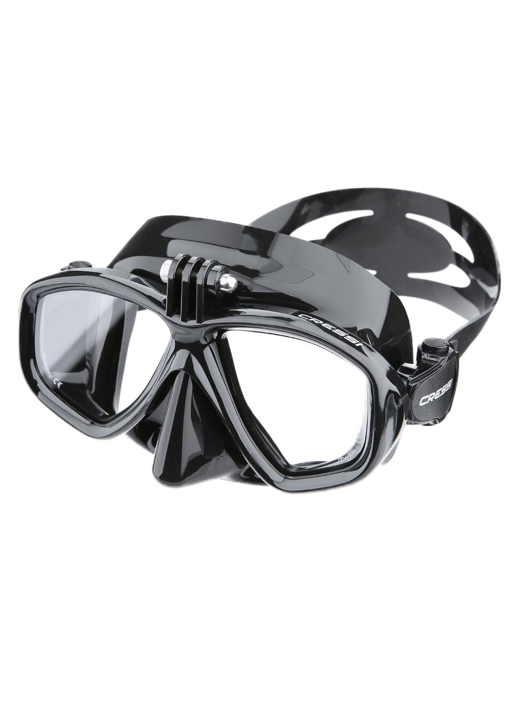 diving goggles with gopro mount Cressi Action GoPro Mask - Adreno