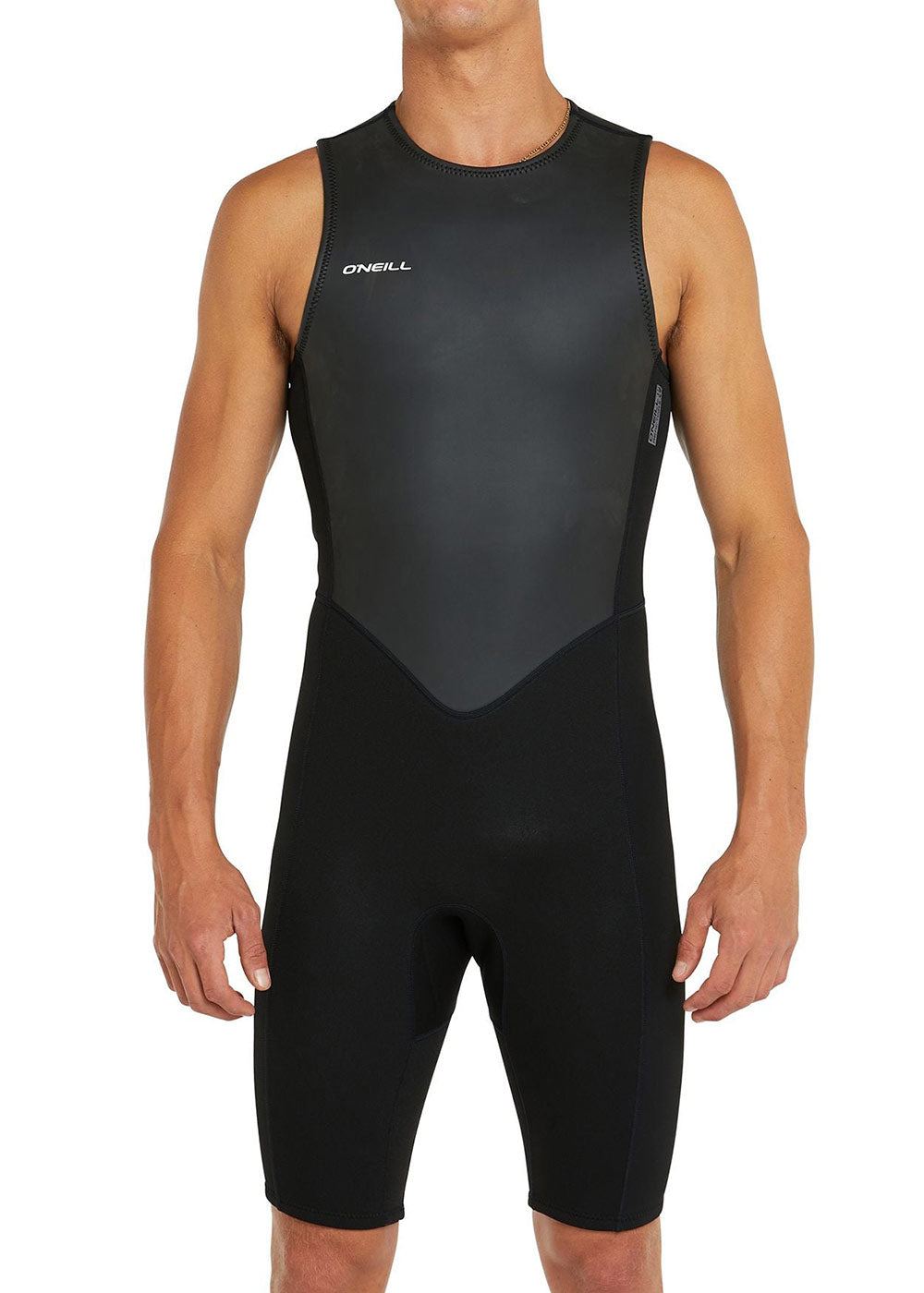 O'Neill Mens Reactor II 2mm Back Zip Short John Wetsuit