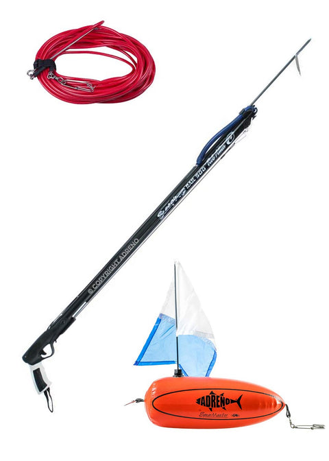 Rob Allen 'Scorpia' Speargun w Adreno Hard Float and 15m Rig Line Package