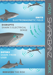 Sharkbanz 2.0 Shark Deterrent Band - Slate/Black