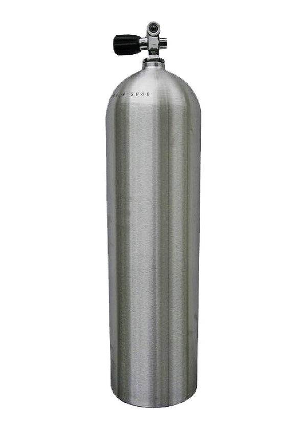 thunderbird 80cuft aluminum scuba diving tank cylindervalve tbcal80b pack adreno 1