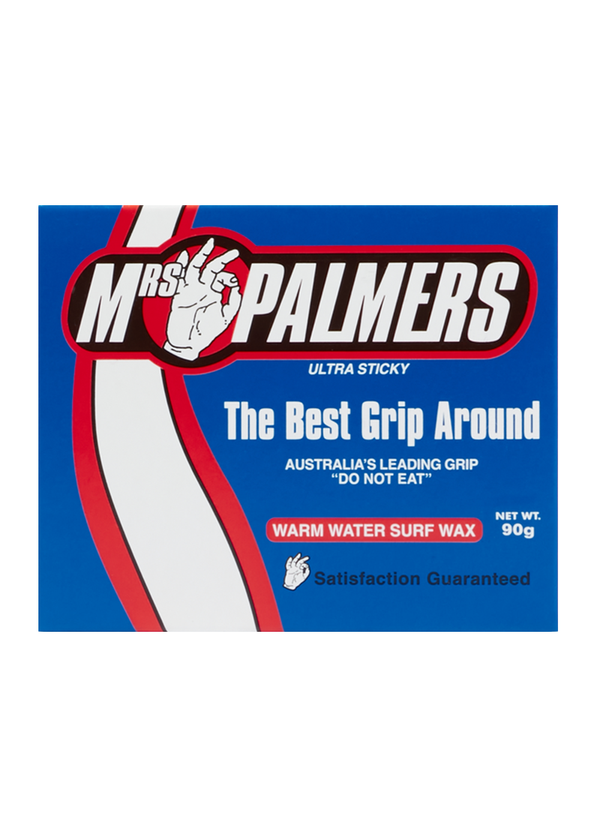 Mrs Palmers Surfboard Wax WARM