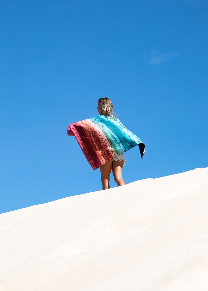 Will &amp; Wind Ningaloo From Above Microfiber Towel