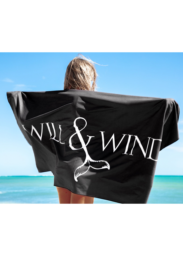 Will &amp; Wind Manta Ray Microfibre Towel